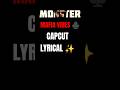 Monster Kgf 2 Lyrical Video MODIFIED Lyricalvideo Trending Motivation Wgitachi