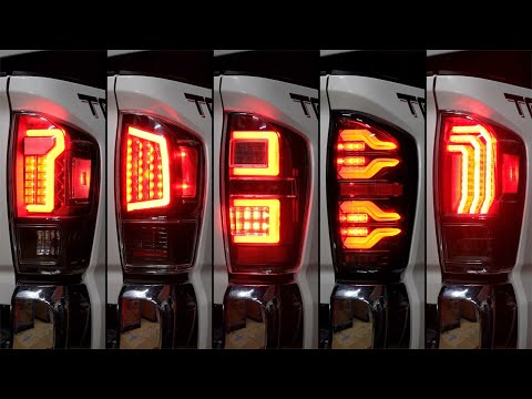 Top 5 Tail Lights For Your Toyota Tacoma | Review