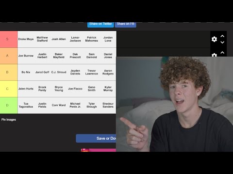 Ranking ALL NFL Quarterbacks From S to Trash (2025 Tier List)