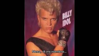 BILLY IDOL - don&#39;t you (forget about me) subtítulos en español (cover de Simple Minds)