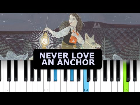 The Crane Wives - Never Love an Anchor (Piano Tutorial)