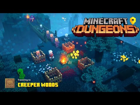 Minecraft Dungeons - Creeper Woods Gameplay
