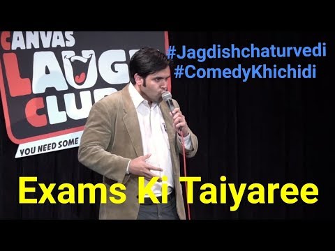 Exams ki taiyaree - Latest Hindi comedy Video by Dr. Jagdish Chaturvedi