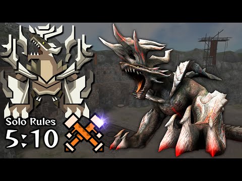 Tonfas Vs. Keoaruboru - Monster Hunter Frontier ZZ - ケオアルボル 穿龍棍 ソロ【MHF-Z】