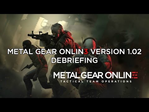 Metal Gear Online Version 1.02 Debriefing