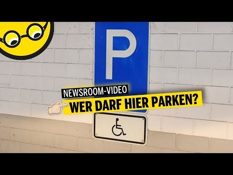 Behindertenparkplätze - wer darf da stehen?