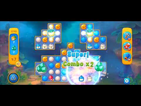 Fishdom Easy Level 9749 (with ingame boosters) @choraelmin