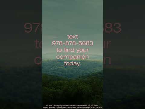 Dating is hard. Find Your Companion is easy. Text (978) 878-5683 to Find Your Companion today.*