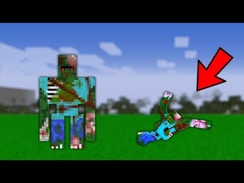 ZOMBİ KRAL, ZOMBİ BEBEĞİ DÖVÜYOR! 😱 - Minecraft