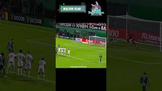 Gol da Chapecoense - Walter Clar penalti (Chapecoense 1x0 Santos) Brasileirão 28/01/2026