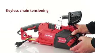 Electric chain saw EC 4024-1 SF WORTEX