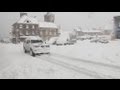 Обильный снегопад в Европе привел к хаосу 