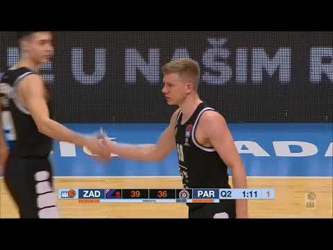 ABA Liga 2020/21 highlights, Round 19: Zadar - Partizan NIS (27.2.2021)