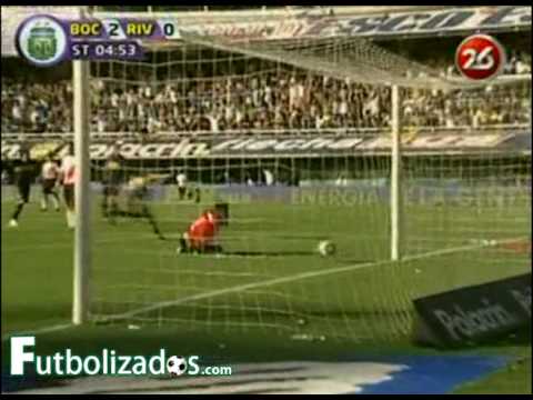 Boca Jrs. 2 - River Plate 0. Torneo Clausura 2010
