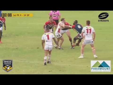 NRL WA 2018 Round 12 Highlights - Roosters v Lions