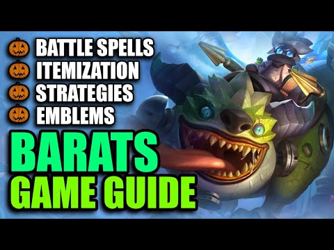 BARATS BEST BUILD || MOBILE LEGENDS GAME GUIDE || EVERYTHING YOU NEED TO KNOW TO BECOME A BEAST!!