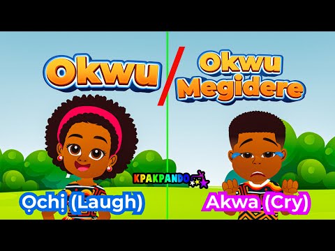 Words and Opposites | Learn Igbo for Kids | Igbo Phrases