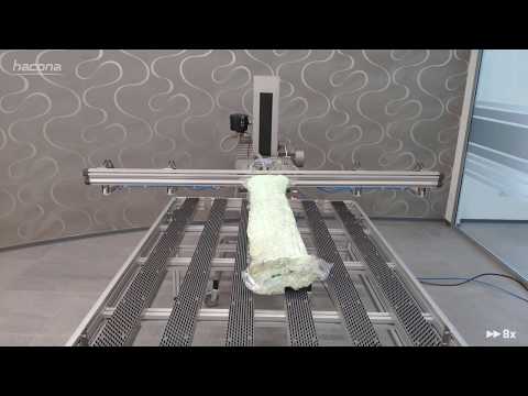 YouTube video: V-type - Industrial foam packing with vacuum packaging machine