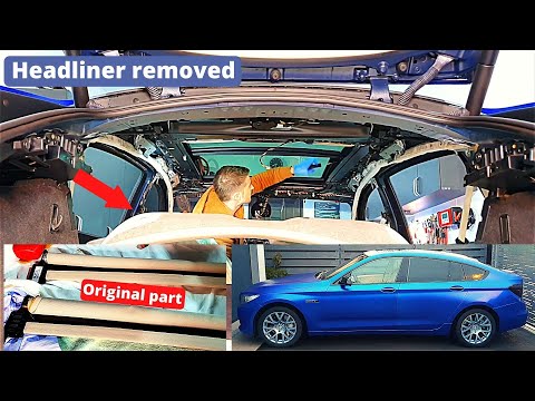 BMW f07 Replace Sunshade for Panoramic Sunroof
