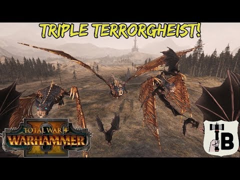 Beating Triple Terrorgheist Build! | Chaos vs Vampire Counts | Total War Warhammer 2
