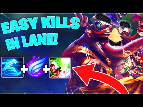 NEW KIDNAPPER TAHM KENCH STRAT! GOOD LUCK KITING! (IMPOSSIBLE)  - League of Legends