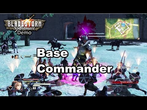 Bladestorm Nightmare Demo Base Commander Gameplay Walkthrough PS4