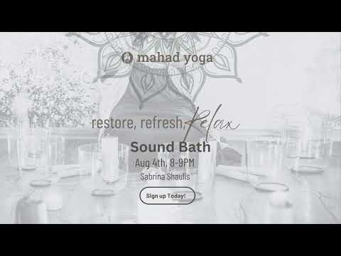 Sound Waves of Serenity: Let the Harmonious Tones of a Sound Bath Transport You