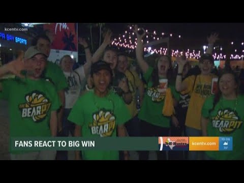 Fans react to Lady Bears' huge win over Oregon in Final Four