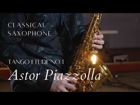 【Classical Saxophone Solo Performance】- Astor Piazzolla Tango Etude No.1 by Wonki Lee