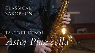 Download lagu 【Classical Saxophone Solo Performance】- Astor Piazzolla Tango Etude No.1 by Wonki Lee mp3