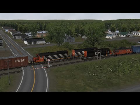 Open Rails - CN 596 Gogama Turn (part 2)