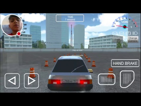 playing some My Russian Car Driver HD