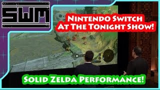 Nintendo Switch At The Tonight Show! Solid Zelda Frame Rate!