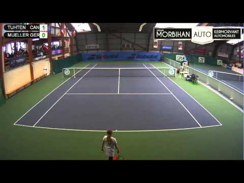 TUHTEN (CAN) vs MUELLER (GER) - Open Super 12 Auray Tennis