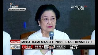 Megawati Berterima Kasih pada Prabowo: Terima Kasih Banyak, Pak Prabowo!