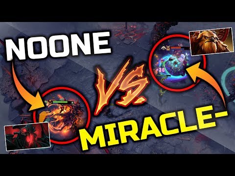 Liquid.Miracle- Earthshaker MID vs VP.Noone Shadow Fiend - EPIC Carry Battle 7.22 Dota 2