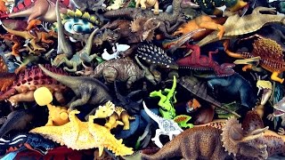 100 dinosaurs stacked - Count to 100 - Learn dinosaur names - Stack Up the Dinosaurs