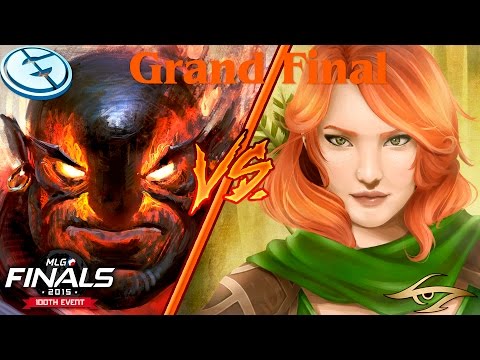 Highlights EG vs Team Secret #3 (bo5) | MLG Grand Final 2015 (18.10.2015)