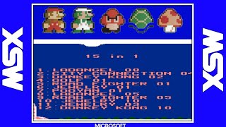 NES 15 in 1 Gameplay : Exploring Classic Compilation