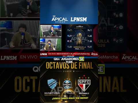 #ClubBolívar CON LO SUFICIENTE PARA ELIMINAR A GREMIO Y SAN PABLO (¿?) EN #ConmebolSudamericana
