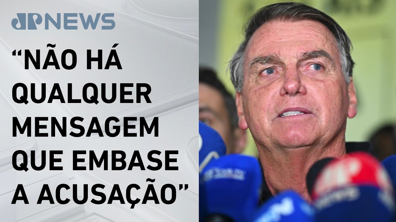 Defesa de Bolsonaro se manifesta após denúncia da PGR