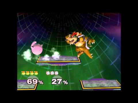 Supe Smash Bros Melee: Bowser Vs Jigglypuff!