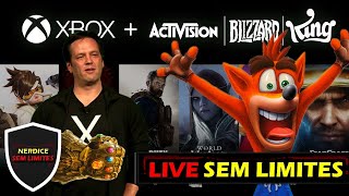 Xbox/Microsoft COMPRA Activision/Blizzard! LIVE SEM LIMITES