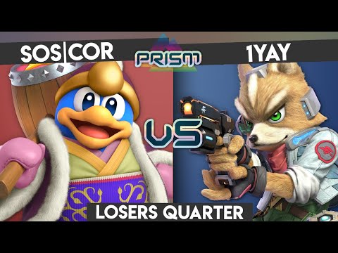 PRISM 215 - SOS | Cor (King Dedede) vs. 1Yay (Fox) - Losers Quarter - Smash Ultimate Singles