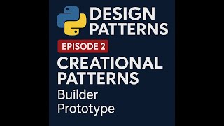 Download the video "Build & Clone Like a Pro: Mastering Builder and Prototype Patterns in Python!"
