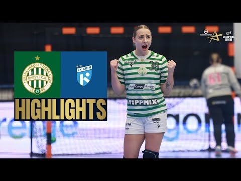 FTC-Rail Cargo Hungaria 🆚 Krim Otp Group Mercator | Highlights | EHF Champions League Women 2025/26