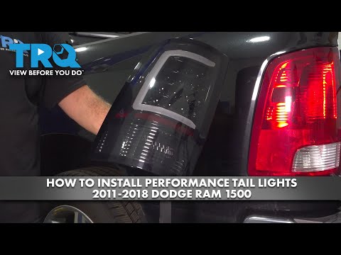 How to Install Performance Tail Lights 2011-2018 Ram 1500