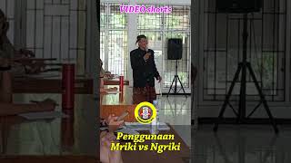 Download lagu WRONG USE OF THE SENTENCE Mriki Vs Ngriki in Javanese mp3 Download lagu WRONG USE OF THE SENTENCE Mriki Vs Ngriki in Javanese mp3