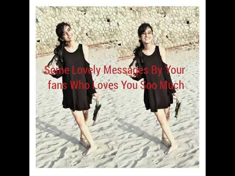 Some lovely messages for |Somya Gupta| by her fans! HAPPY 100K SOMYA!