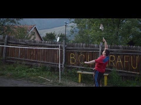 Outdoor Badminton Doubles Adi/Batranu vs Razvan/Popinio at BCL PRAFU' 7aug 2013